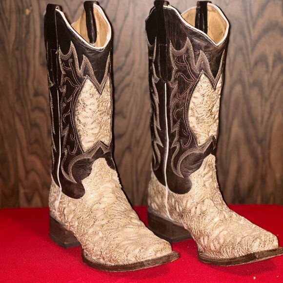 Ladies Western Glitter Boots - Picture 1 of 4